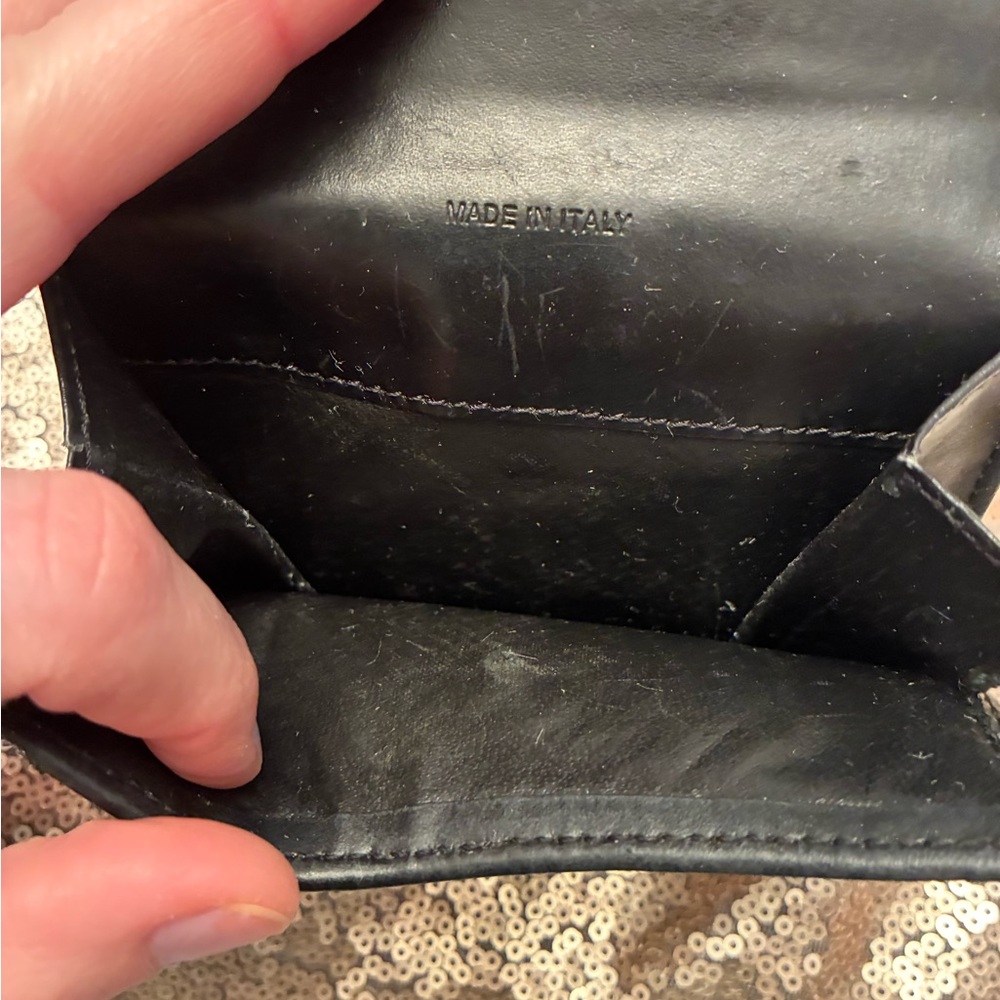 Classic Vintage Burberry Plaid - Black Trim Wallet w Coin Slot - Picture 15 of 15